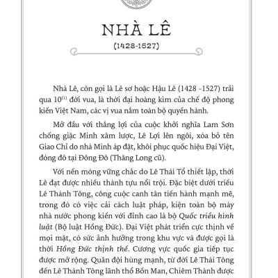 Sách - Ngàn Năm Sử Việt - Nhà Hậu Lê - Lê Sơ - Sao Khuê Lấp Lánh