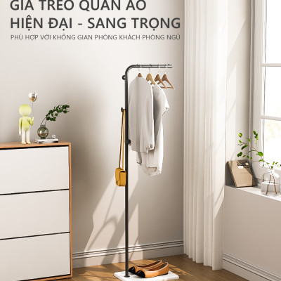Giá treo quần áo IGA khung thép chống ghỉ phủ sơn tĩnh điện phong cách hiện đại - GM91