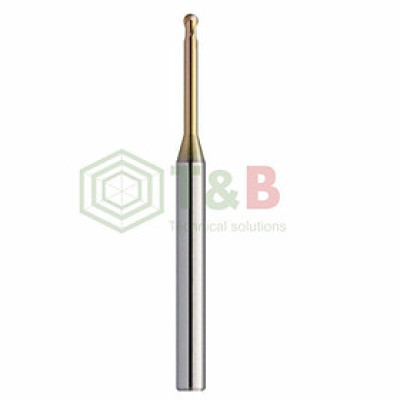 Dao Cầu Cổ Dài R0.75 x 10 x 45 L Union Tool Model HSLB2015-100,Dao phay ngón gia công sau nhiệt