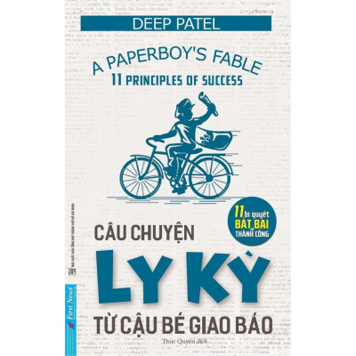 Combo Câu Chuyện Ly Kỳ Từ Cậu Bé Giao Báo + Dám Nghĩ Lớn (Bìa Mềm) - Bản Quyền