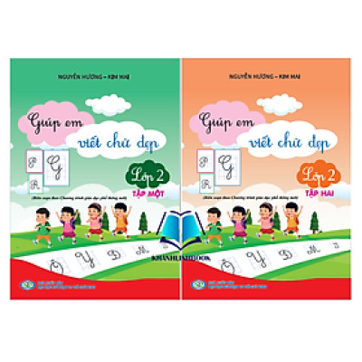 Sách - Giúp em viết chữ đẹp Lớp 2 tập 1 + 2 (Kết Nối ) (KP)