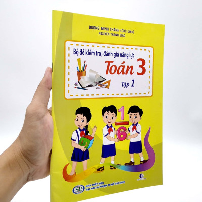 Bộ Đề Kiểm Tra, Đánh Giá Năng Lực Toán 3 - Tập 1 (Tái Bản 2020)