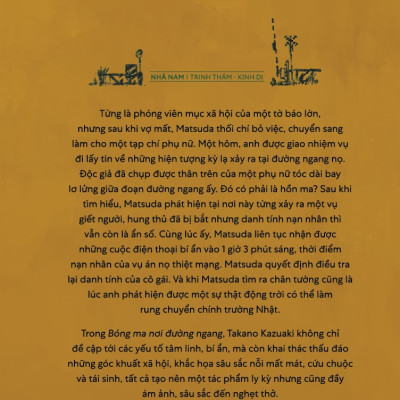 Sách - Bóng ma nơi đường ngang (Takano Kazuaki) (Nhã Nam Official)