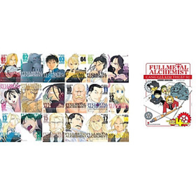 Sách - Cang giả kim thuật sư (trọn bộ tập từ tập 1-18, tái bản) + Tuyển tập truyện 4 khung