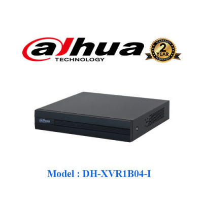 Đầu ghi hình Penta-brid 4 kênh DAHUA DH-XVR1B04-I mẫu mới 2022 - chuẩn hệ HDCVI/TVI/AHD - Hàng chính hãng
