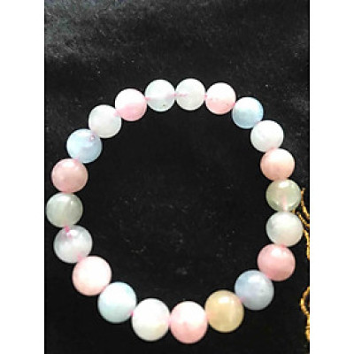 CHIẾC VÒNG TAY ĐÁ BERRY NHIỀU MÀU SIZE 9LY ĐẸP NỮ TẤT CẢ CÁC MỆNH 