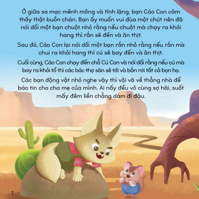 Bố Tớ Tuyệt Vời Nhất - Lời Hứa Của Cáo Bố