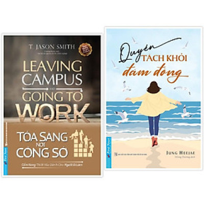 Sách - Combo Tỏa sáng nơi công sở + Quyền tách khỏi đám đông - FirstNews