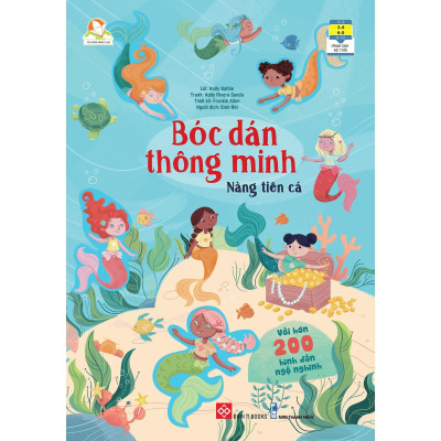 Sách - Bóc Dán Thông Minh - Đa Dạng Chủ Đề - Combo 12 Tập - Đinh Tị Books
