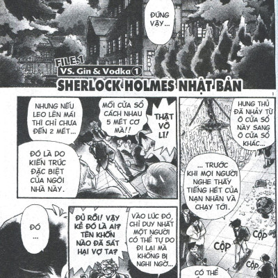 Thám Tử Lừng Danh Conan - Vs.Tổ Chức Áo Đen Tập 1 (Tái Bản 2019)