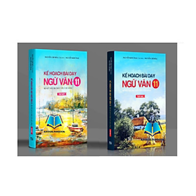 Sách - Combo Kế hoạch bài dạy Ngữ Văn 11 Tập 1 + 2 (Bộ kết nối tri thức với cuộc sống)