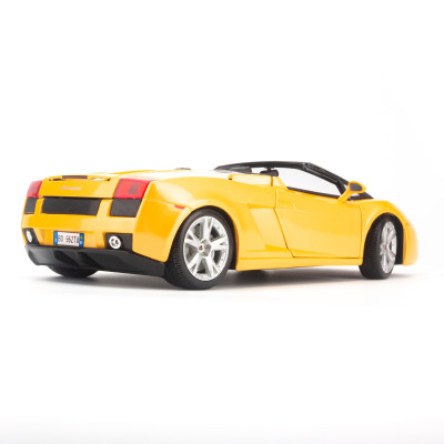 Mô Hình Xe Lamborghini Gallardo Spyder Yellow 1:18 Bburago - MH18-12016