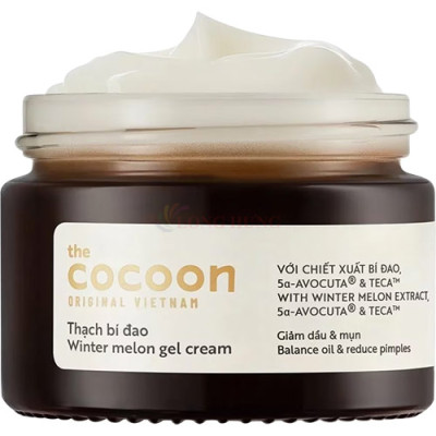 Thạch bí đao Cocoon giúp giảm dầu và giảm mụn (30ml/100ml) - Hàng chính hãng