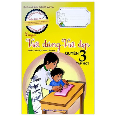 Bộ 6 Cuốn Sách Tô Chữ Cho Bé - Luyện Viết Đúng Viết Đẹp - ABBOOKS 
