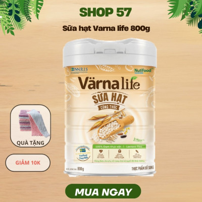 Thực phẩm bổ sung sữa hạt công thức Varna Life 800g