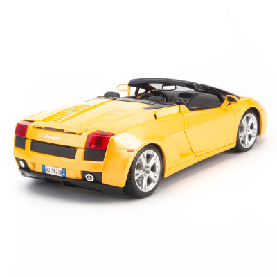 Mô Hình Xe Lamborghini Gallardo Spyder Yellow 1:18 Bburago - MH18-12016