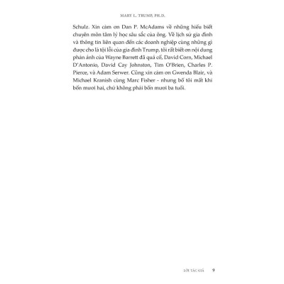 Sách - Quá Nhiều Và Không Đủ - Mary L. Trump - Tân Việt Books