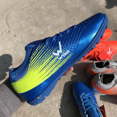 2 chiếc giày bóng đá wwika Flash Xanh biển 2022 2023