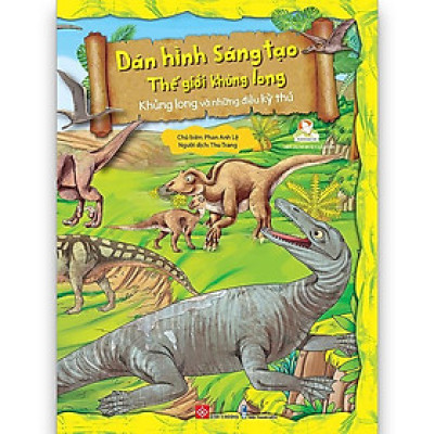 Dán Hình Sáng Tạo - Thế Giới Khủng Long