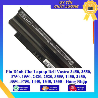 Pin dùng cho Laptop Dell Vostro 3450 3550 3750 1550 2420 2520 3555 1450 3450 3550 3750 1440 1540 1550 - Hàng Nhập Khẩu  MIBAT941
