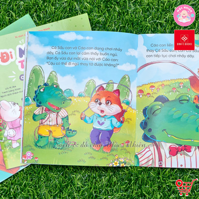 Sách - Kỹ năng bỏ túi, Đi mẫu giáo thật vui - Xóa tan nỗi lo của trẻ khi đi mẫu giáo - Đinh Tị Books