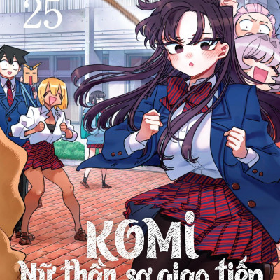 Sách - Komi - Nữ Thần Sợ Giao Tiếp - Tập 25 (Tái Bản 2025)