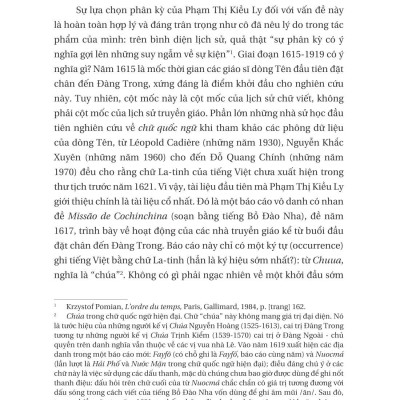 Lịch Sử Chữ Quốc Ngữ 1615-1919