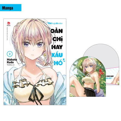 Sách - Đàn Chị Hay Xấu Hổ - Tập 2 - Tặng Kèm Standee