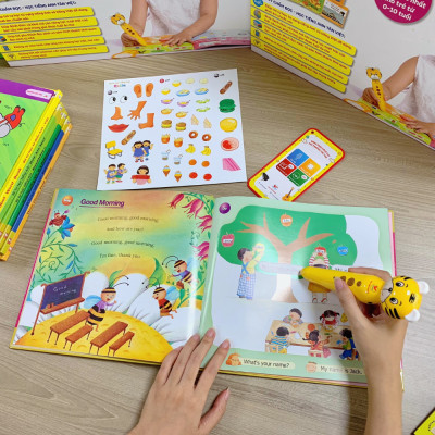 Bút chấm đọc - Học tiếng Anh Tân Việt - Công Cụ Tuyệt Vời Nhất Để Giúp Con Tự Học Tiếng Việt, Tiếng Anh