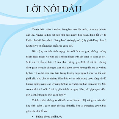 Kỹ Năng An Toàn Cho Học Sinh, Quyển 1 - Vietnambook