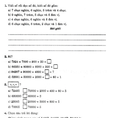 Vở Bài Tập Nâng Cao Toán 4 Tập 1 (Bám Sát SGK Kết Nối Tri Thức Với Cuộc Sống)_HA