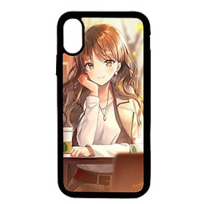 Ốp lưng cho iPhone X GIRL 124 - Hàng chính hãng