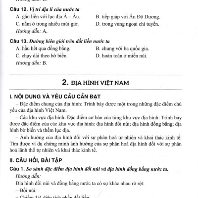 Câu Hỏi Và Bài Tập Bồi Dưỡng Học Sinh Giỏi Địa Lí 8 (Dùng Chung Cho Các Bộ SGK Hiện Hành) (HA)