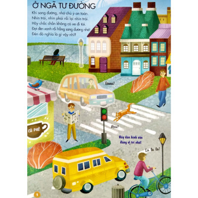 Bóc Dán Thông Minh - Luyện Tay Thật Khéo, Luyện Mắt Thật Tinh - Phương Tiện Giao Thông