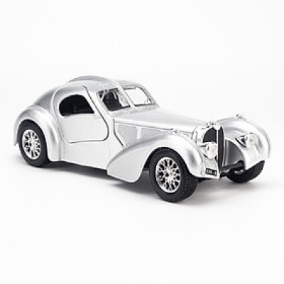 Xe Mô Hình Bugatti Atlantic Silver 1:24 Bburago - MH18-22092