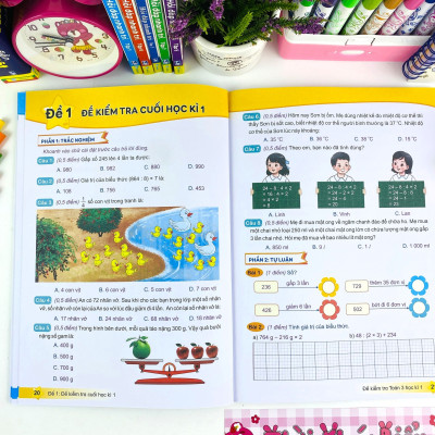 Sách - Đề Kiểm Tra Toán 3 - Biên soạn theo CT GDPT mới - Kết Nối - ndbooks