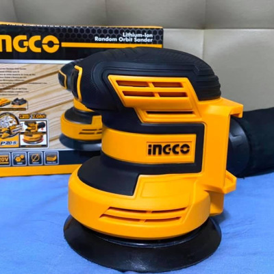MÁY CHÀ NHÁM TRÒN DÙNG PIN 20V 125MM INGCO CROSLI2001 - HÀNG CHÍNH HÃNG
