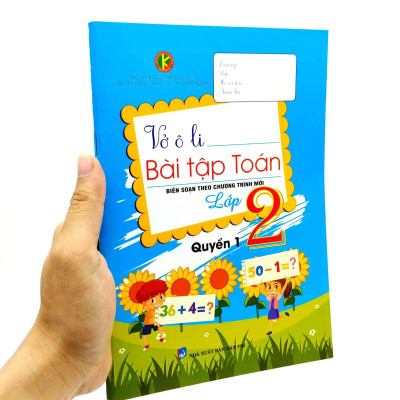 Vở Ô Li Bài Tập Toán 2 - Quyển 1 (Biên Soạn Theo Chương Trinh Mới)