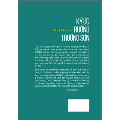 Ký ức đường Trường Sơn (NXB Trẻ)