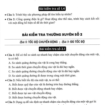 Sách tham khảo- Đề Kiểm Tra, Đánh Giá Vật Lí 7 - Khoa Học Tự Nhiên (Bám Sát SGK Kết Nối Tri Thức Với Cuộc Sống)_HA