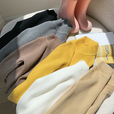 Áo len bé trai và bé gái, Áo len cao cổ cho bé 9m-5 tuổi mềm mịn phong cách Hàn Quốc đanh sợi không bai xù