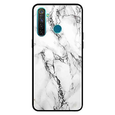 Ốp Lưng in cho Realme 5 Pro / Realme Q Mẫu NỀN ĐÁ HOA 1 - Hàng Chính Hãng