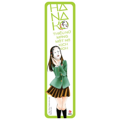 Truyện tranh Hanako - Thiếu Nữ Mang Mặt Nạ Kịch Noh - Tập 8 - Tặng kèm Bookmark - NXB Kim Đồng