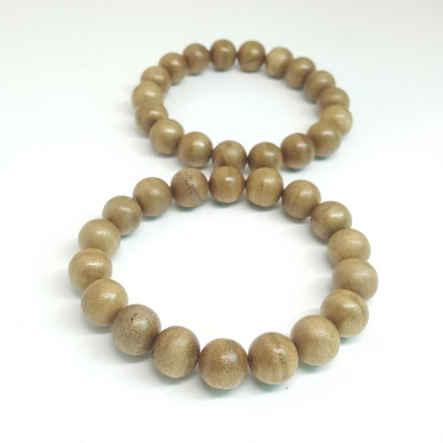 Vòng tay gỗ trầm hương loại trầm Merauke Indo 12ly nâu đen