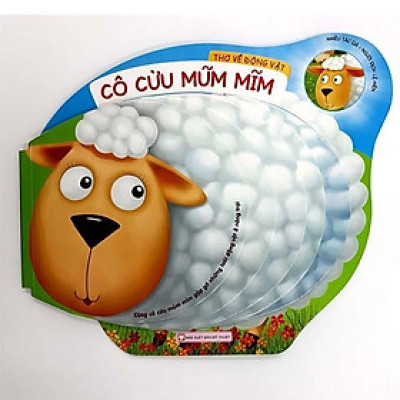 Sách - Thơ Về Động Vật - Cô Cừu Mũm Mĩm - Tân Việt Books