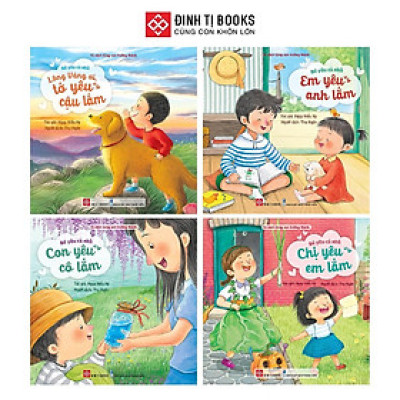 Sách - Bé Yêu Cả Nhà - Nuôi Dưỡng Tình Yêu Thương Và Eq Cho Trẻ 2 - 8 Tuổi - Đinh Tị Books