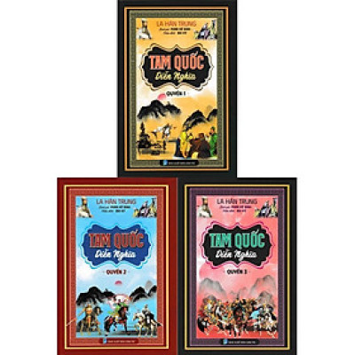 Sách - Tam Quốc Diễn Nghĩa - Combo 3 Cuốn  - Hồng Ân