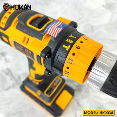 MÁY KHOAN PIN 45NM HK-XC8 HUKAN (2 PIN ) - HÀNG CHÍNH HÃNG