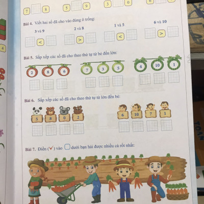 Bài tập tuần Toán 1 tập 1 ( Cánh diều )