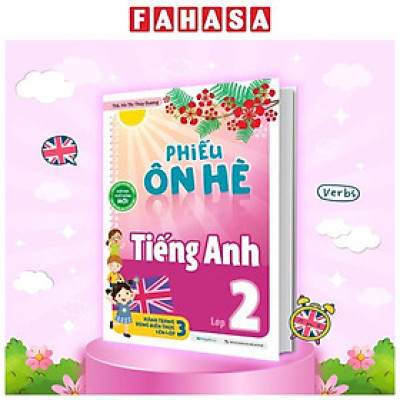 Sách - Phiếu Ôn Hè Tiếng Anh Lớp 2